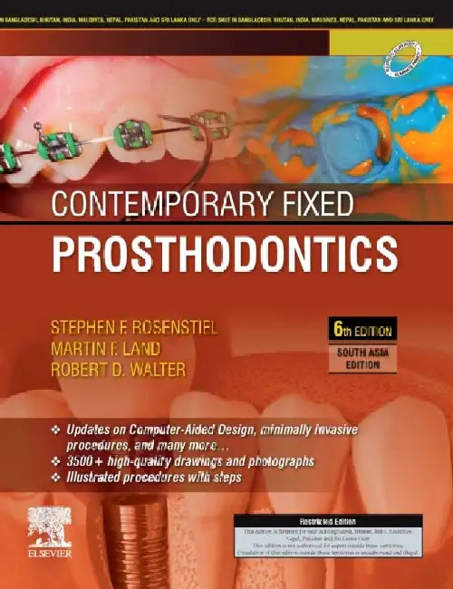 Contemporary Fixed Prosthodontics 6e by Rosenstiel S.F.