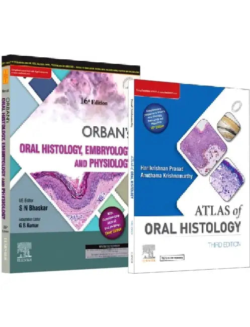 Orbans Oral Histology Embryology And Physiology 16Ed With Atlas Of Oral Histology 3Ed With Access Code by Bhaskar S.N.