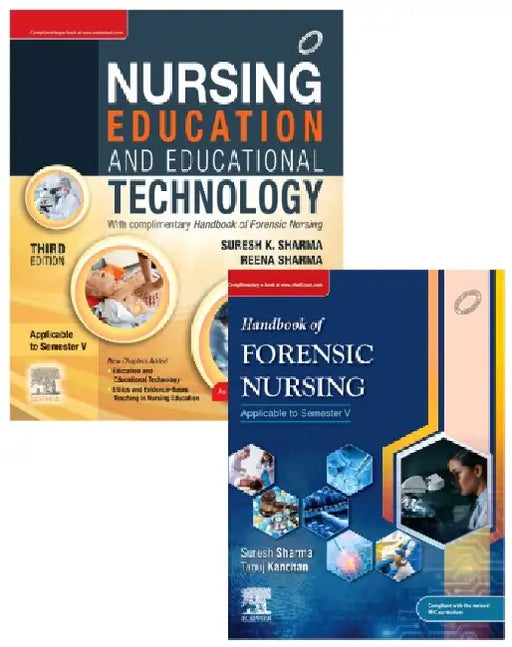 Nursing Education And Educational Technology With Complimentary Handbook Of Forensic Nursing 3Ed by Sharma S.K.