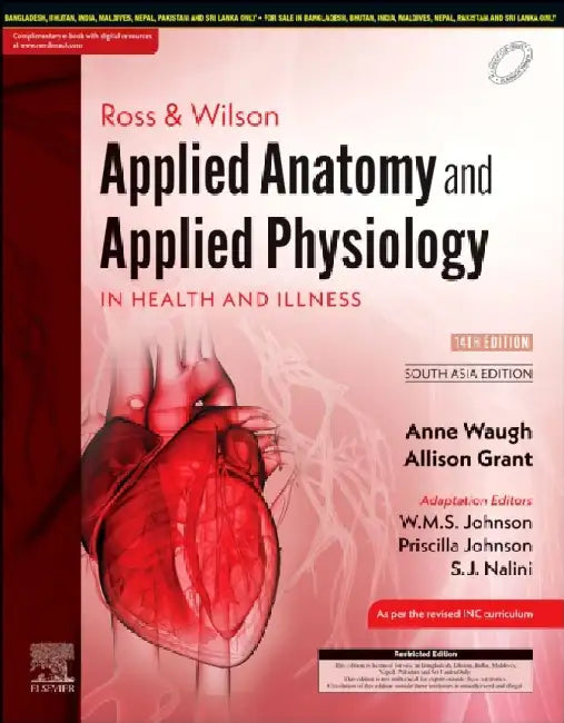 Ross And Wilson Applied Anatomy And Applied Physiology In Health And Illness With Access Code 14e by Waugh A.
