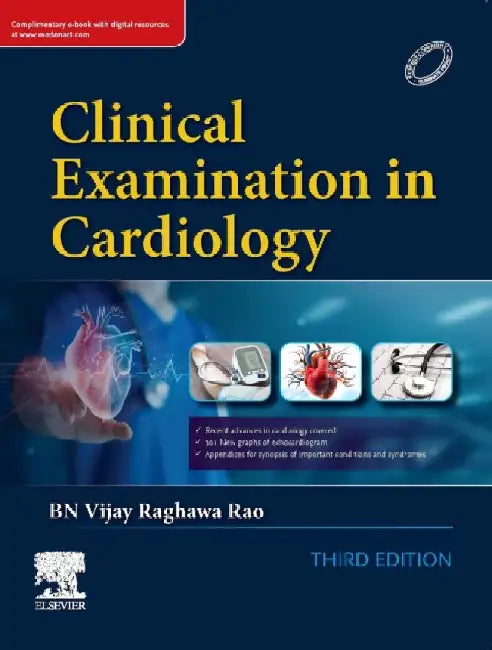 Clinical Examination In Cardiology With Access Code 3Ed by Rao B.N.V.R.