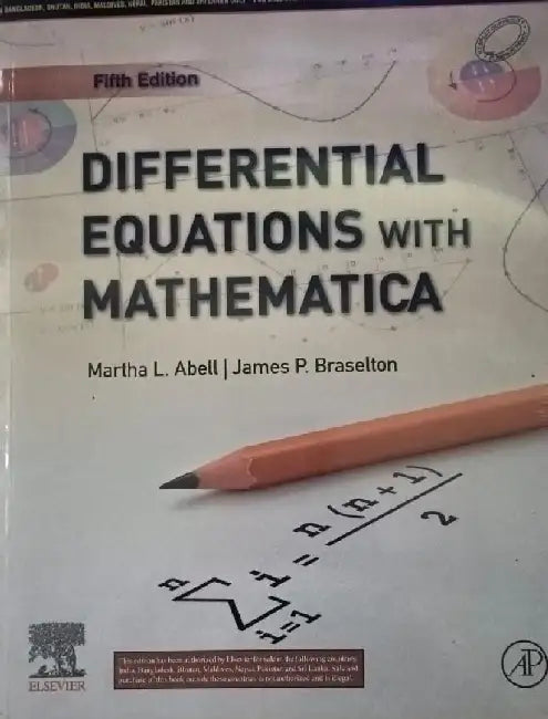 Differential Equations With Mathematica 5e by Abell M.L.