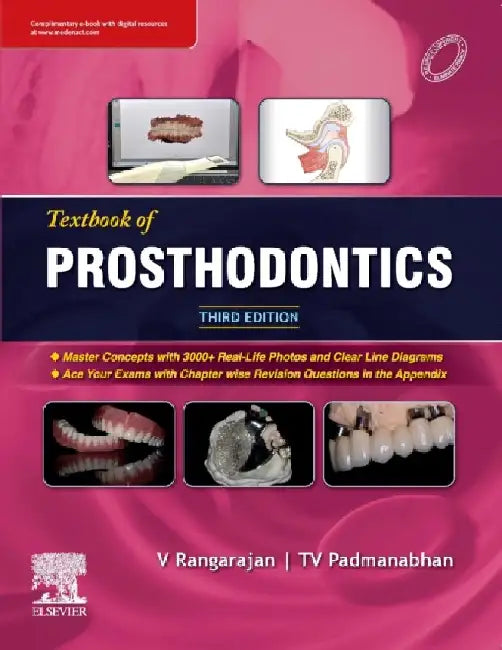 Textbook Of Prosthodontics 3Ed by Rangarajan V.
