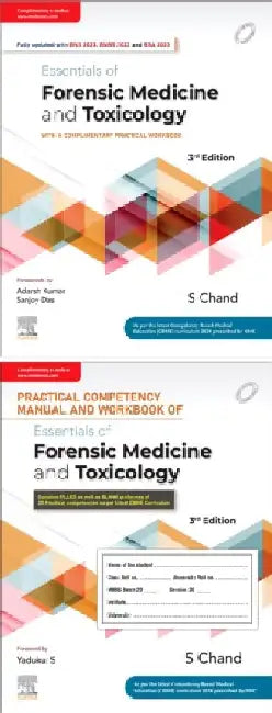 Essentials Of Forenstic Medicine And Toxicology With Practical Competency Of Manual And Workbook 3Ed by Kumar A.
