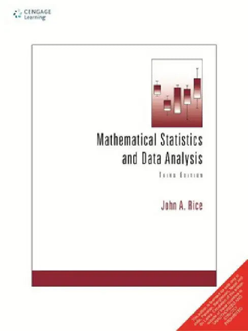 Mathematical Statistics and Data Analysis by John Rice