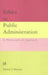 Ethics In Public Administration: A Philosophical Approach by Patrick J. Sheeran