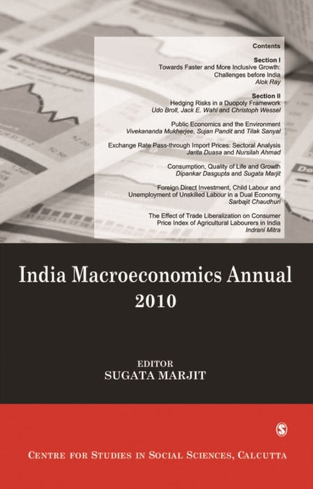 India Macroeconomics Annual 2010 by Sugata Marjit
