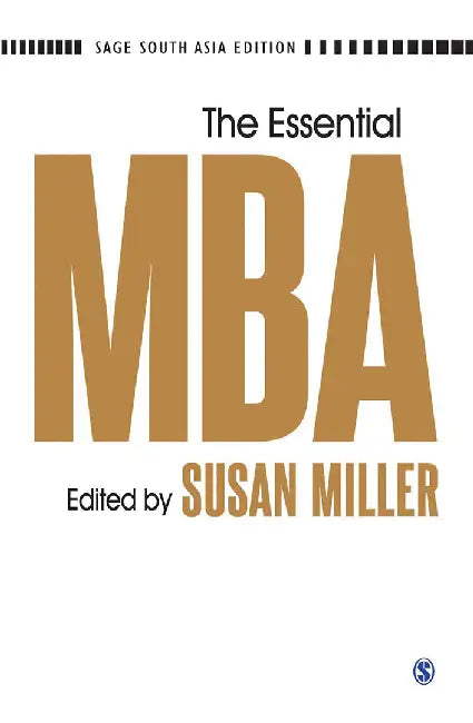 The Essential MBA by Susan Miller