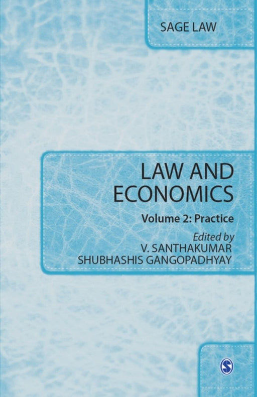 Law And Economics by Shubhashis Gangopadhyay, V Santhakumar