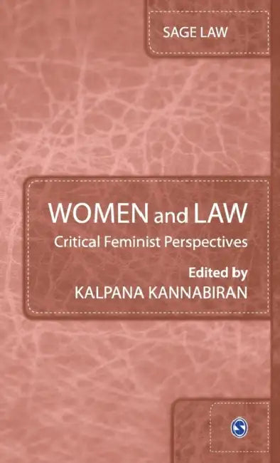 Women and Law: Critical Feminist Perspectives by Kalpana Kannabiran