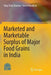 Marketed and Marketable Surplus of Major Food Grains in India by Vijay Paul Sharma