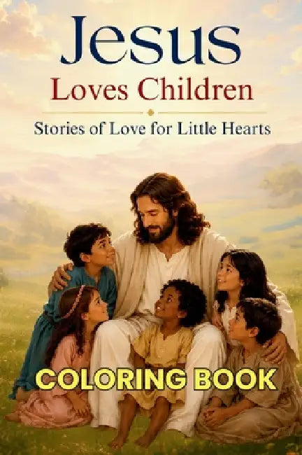 Jesus Loves Children Coloring Book: Stories of Love for Little Hearts by Bb Sage