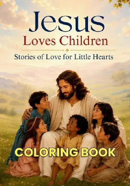 Jesus Loves Children Coloring Book: Stories of Love for Little Hearts by Bb Sage