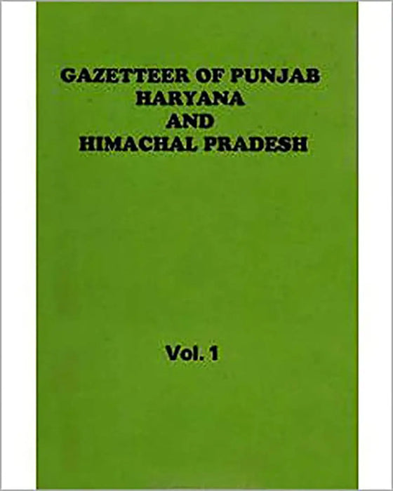 Gazetteer Of Punjab Haryana And Himachal Pradesh  (MULTI VOL SET-2 Vols.)