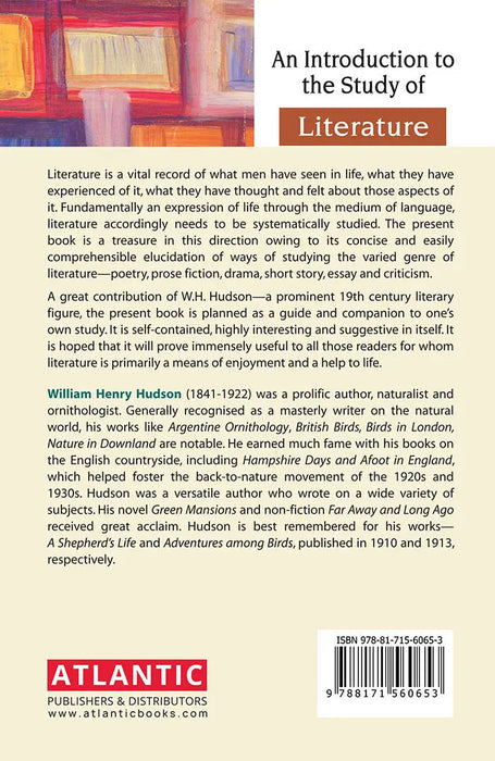 An Introduction to the Study of Literature by William Henry Hudson