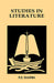 Studies In Literature by R.S. Sharma