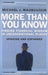 More Than You Know by Michael J. Mauboussin