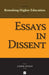 Essays In Dissent: Remaking Higher Education by Amrik Singh