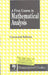 A First Course in Mathematical Analysis by D. Somasundaram