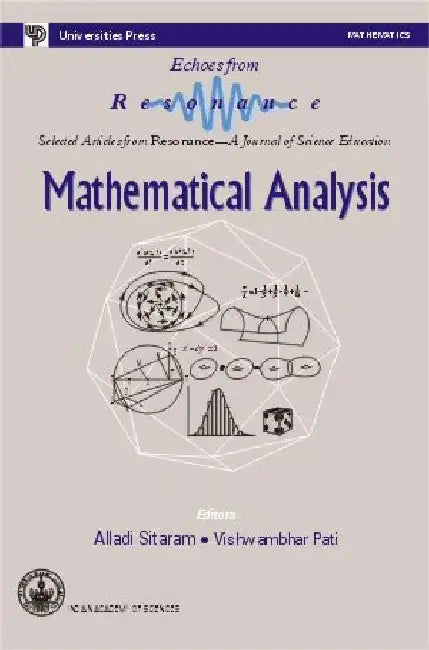 Mathematical Analysis by Alladi Sitaram, V Pati