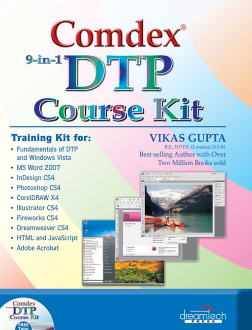 Comdex 9-in-1 DTP Course Kit by Vikas Gupta