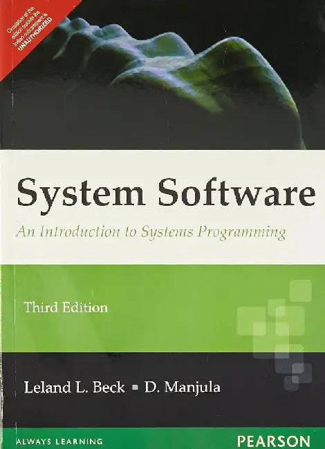 System Software An Introduction To Systems Programming by Leland L Beck