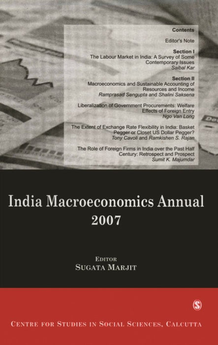 India Macroeconomics Annual 2007 by Sugata Marjit
