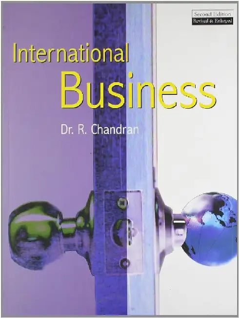 International Business by Dr. R. Chandran