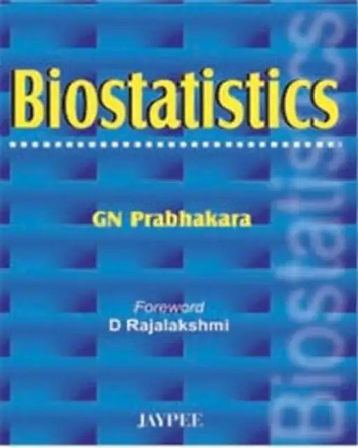 Biostatistics by Gn Prabhakara