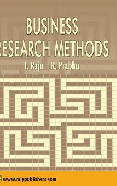 Business Research Methods by Raju T