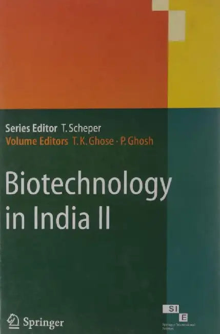 Biotechnology in India, Vol. 2 by Scheper