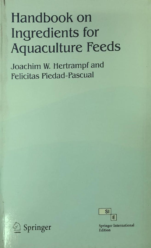 Handbook on Ingredients for Aquaculture Feeds   by Hertrampf