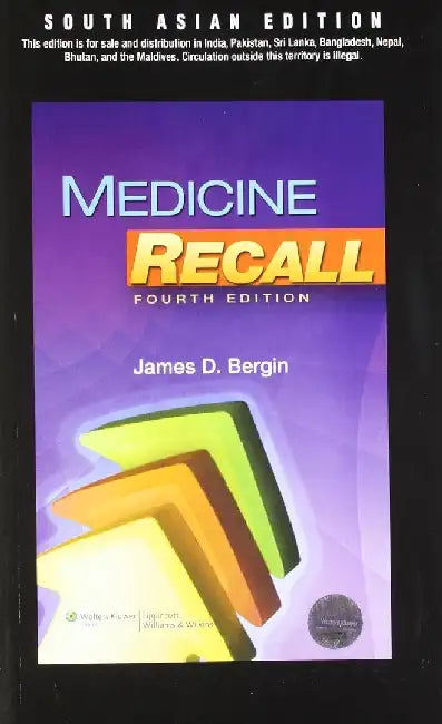 Medicine Recall, 4e by Bergin