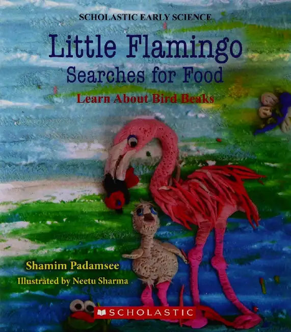 Little Flamingo Searches For Food: Learn About Bird Beaks by Shamim Padamsee