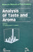 Analysis of Taste & Aroma: Modern Methods of Plant Analysis  by Jackson