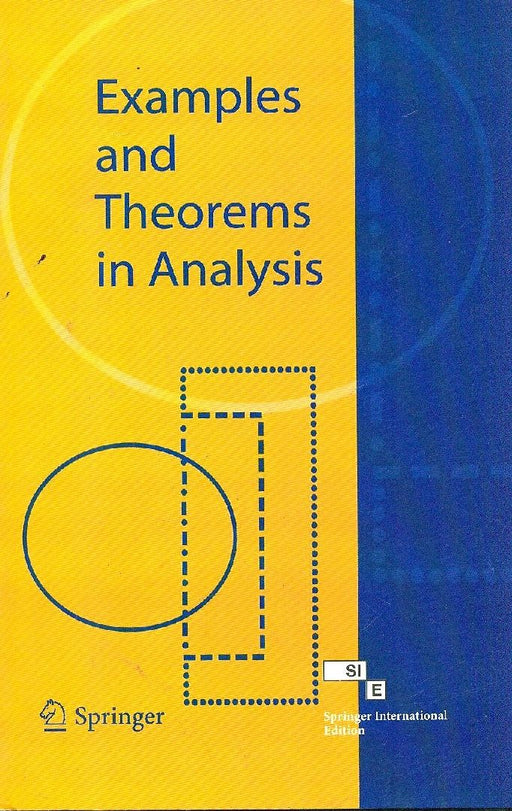 Examples and Theorms in Analysis  by Walker