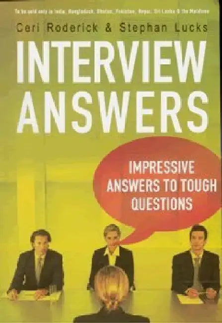 Interview Answers by Ceri Roderick , Stephan Lucks