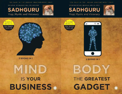 Mind is your Business & Body the Greatest Gadget (2 Books in 1) by Sadhguru