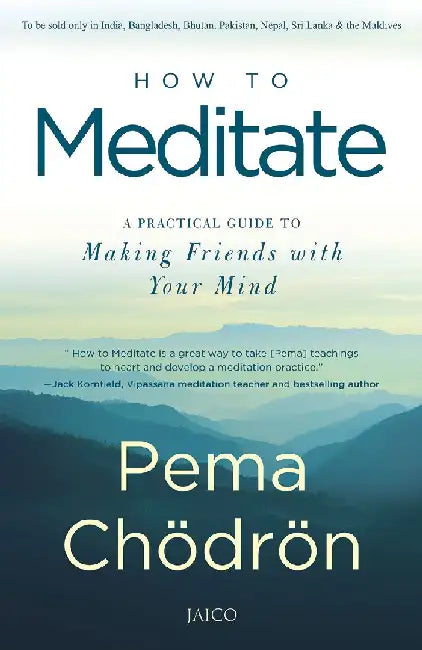 How to Meditate by Pema Chödrön