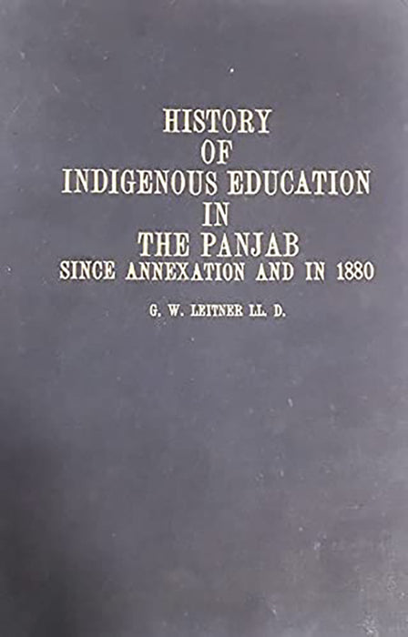 History Of Indigenious Education In The Punjab