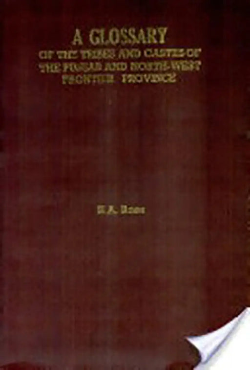 Glossary Of The Tribes And Castes Of The Punjab And North-West Frontier Province  (Vol. 1) by H.A. Rose