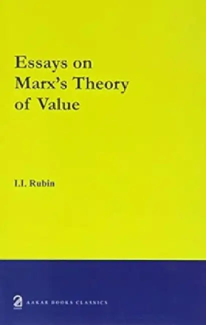 Essays On Marx'S Theory Of Value 