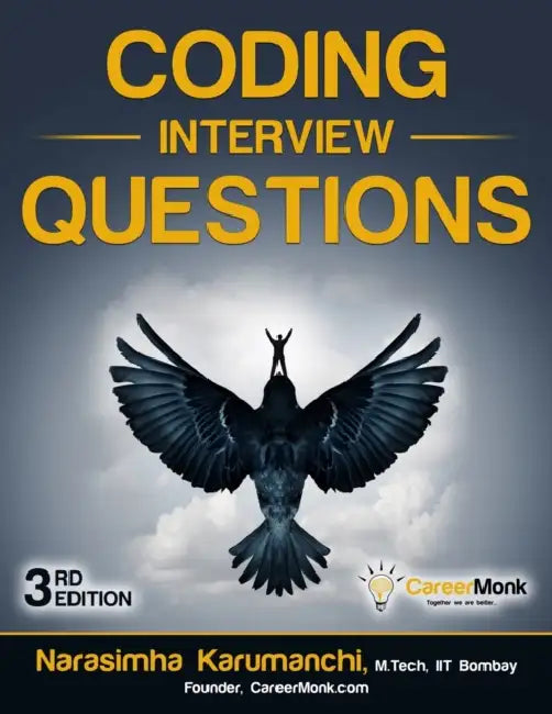 Coding Interview Questions by Narasimha Karumanchi