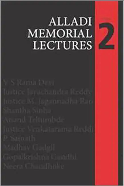 Alladi Memorial Lectures  (Vol. 2) by Raghuram Goda
