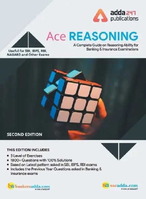 Ace Reasoning Ability For Banking and Insurance (English Printed Edition) by Adda247