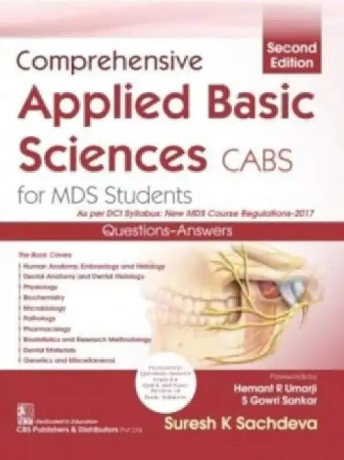 Comprehensive Applied Basic Sciences: For MDS Students by Suresh K. Sachdeva