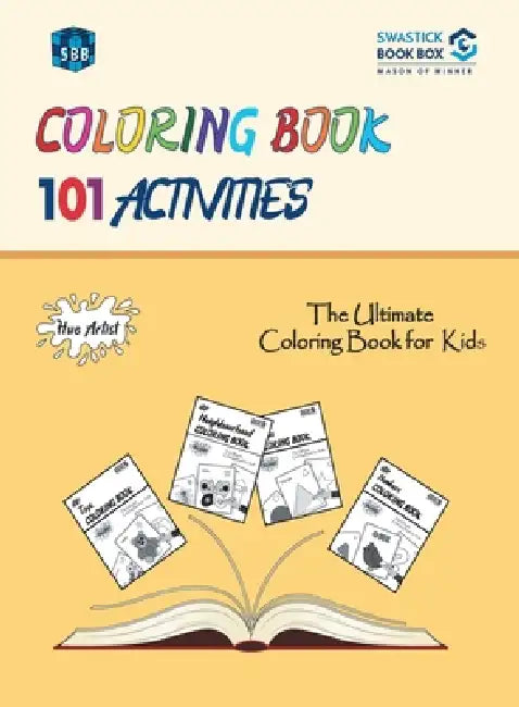 SBB Coloring Book 101 Activities by Swastick Book Box