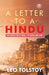 A Letter To Hindu by Leo Tolstoy