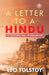 A Letter To Hindu by Leo Tolstoy