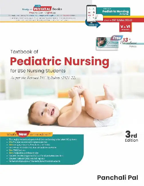 Textbook Of Pediatric Nursing For Bsc Nursing Students, 3e by Panchali Pal
